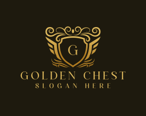 Elegant Luxury Shield logo design