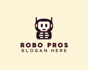 Skull Robot Toy logo