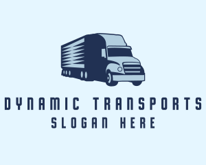 Delivery Truck Forwarding logo design