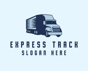 Delivery Truck Forwarding logo design