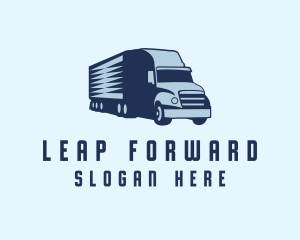 Delivery Truck Forwarding logo design