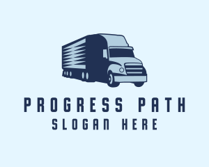 Delivery Truck Forwarding logo design