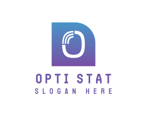 Letter O Signal logo design