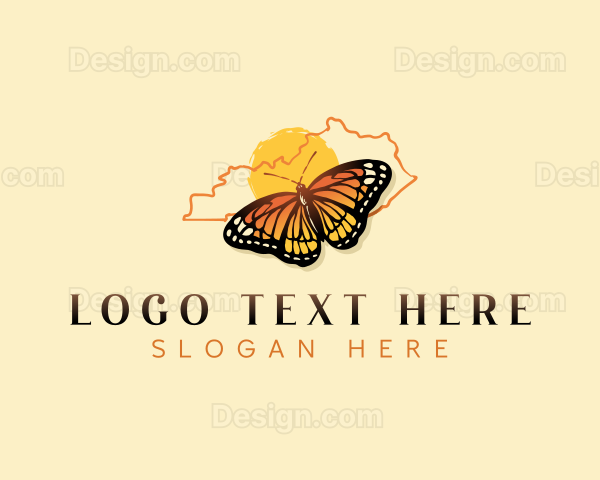 Viceroy Butterfly Kentucky Logo