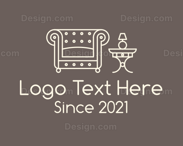 Sofa Furniture Fixture Logo