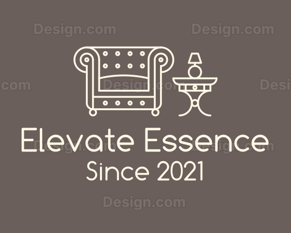 Elegant Living Room Fixture Logo