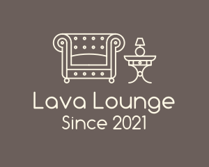 Sofa Furniture Fixture logo design