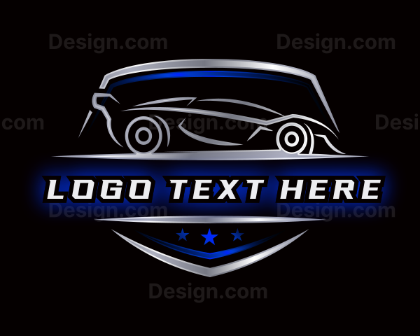 Car Race Detailing Logo