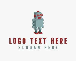 3D Toy Robot Logo