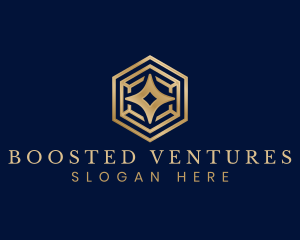 Luxury Star Cube logo design