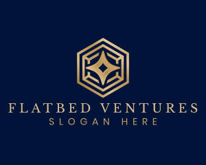 Luxury Star Cube logo design