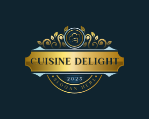 Luxury Buffet Cuisine logo design