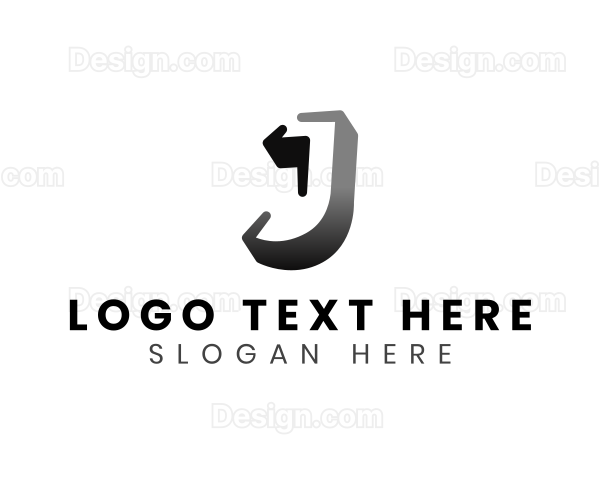 Company Brand Business Letter J Logo