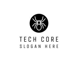 Spider Circle logo design