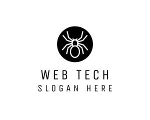 Spider Circle logo design