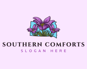 South Dakota Flower logo