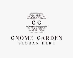 Floral Garden Event logo design