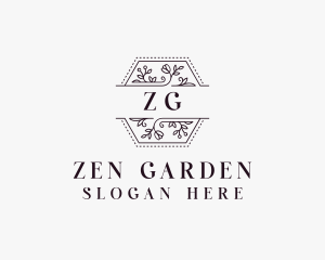 Floral Garden Event logo design