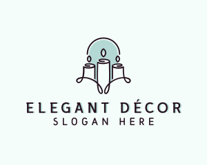 Candlelight Home Decor logo design