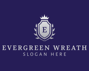 Silver Crown Shield Firm logo design