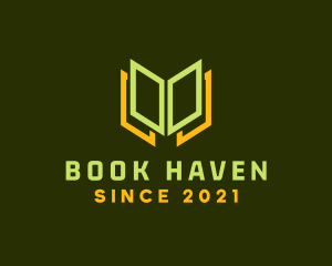 Learning Book Education logo design