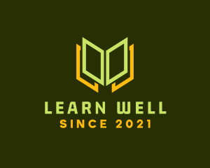 Learning Book Education logo design