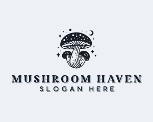 Fungus Mushroom Dispensary logo design