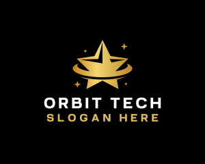 Star Media Orbit logo design