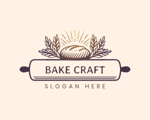 Bread Loaf Bakery logo design