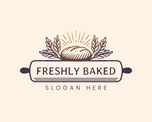 Bread Loaf Bakery logo design