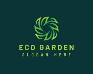 Eco Leaf Gardening logo design