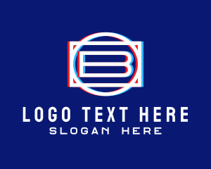App - Static Motion Letter B logo design