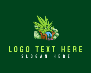 Smoke Cannabis Weed logo