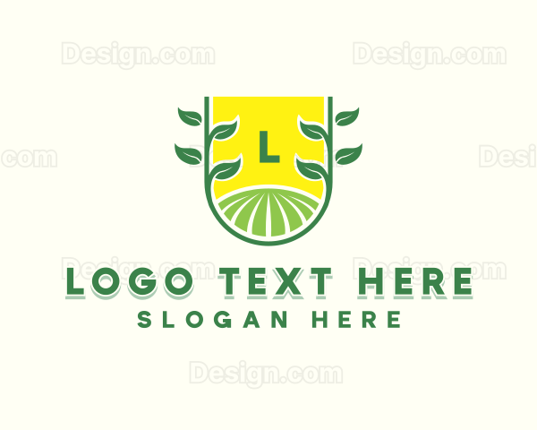 Backyard Lawn Landscaper Logo