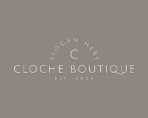 Minimalist Generic Boutique logo design