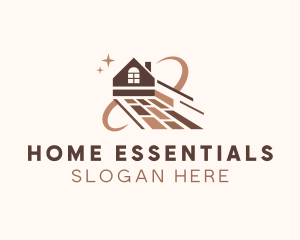 Home Flooring Parquet logo design