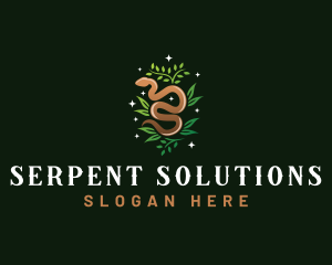 Ornamental Snake Vine logo design