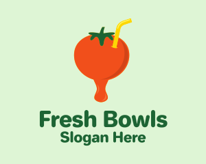 Fresh Tomato Juice  logo design