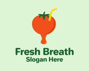 Fresh Tomato Juice  logo design