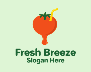 Fresh Tomato Juice  logo design