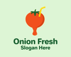 Fresh Tomato Juice  logo design