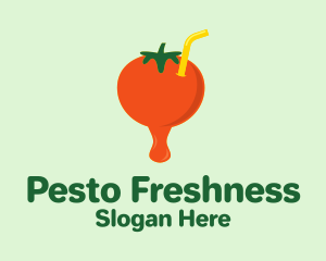 Fresh Tomato Juice  logo design