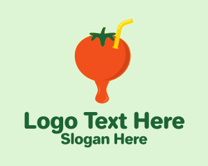 Fresh - Fresh Tomato Juice logo design