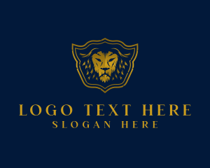 Elegant Royalty Lion logo