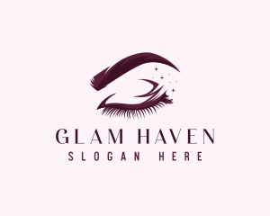 Eyelash Beauty Cosmetics logo design