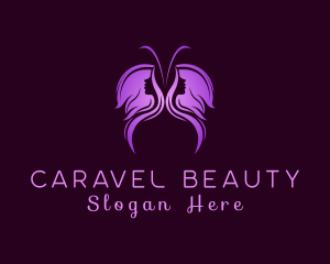 Butterfly Beauty Cosmetics logo design