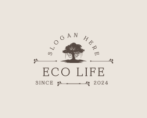 Rustic Nature Tree logo design