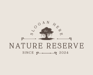 Rustic Nature Tree logo design