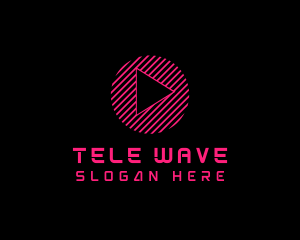 Media Player Vlog logo design