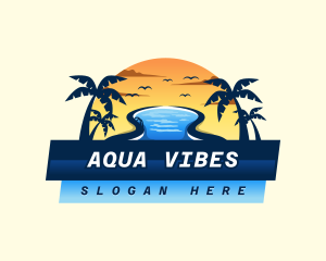 Swimming Pool Resort logo